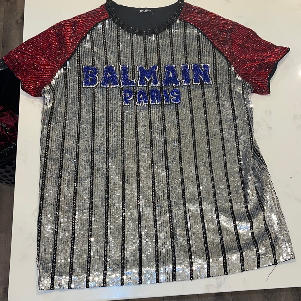 Balmain black Crystal